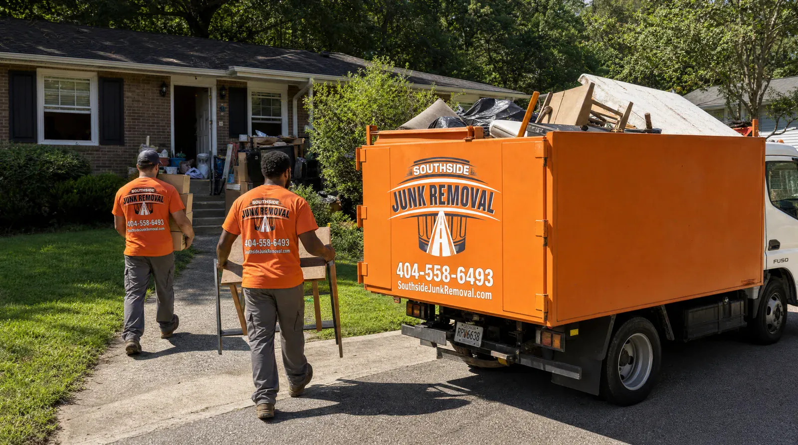 Clean outs by Southside Junk Removal in metro Atlanta