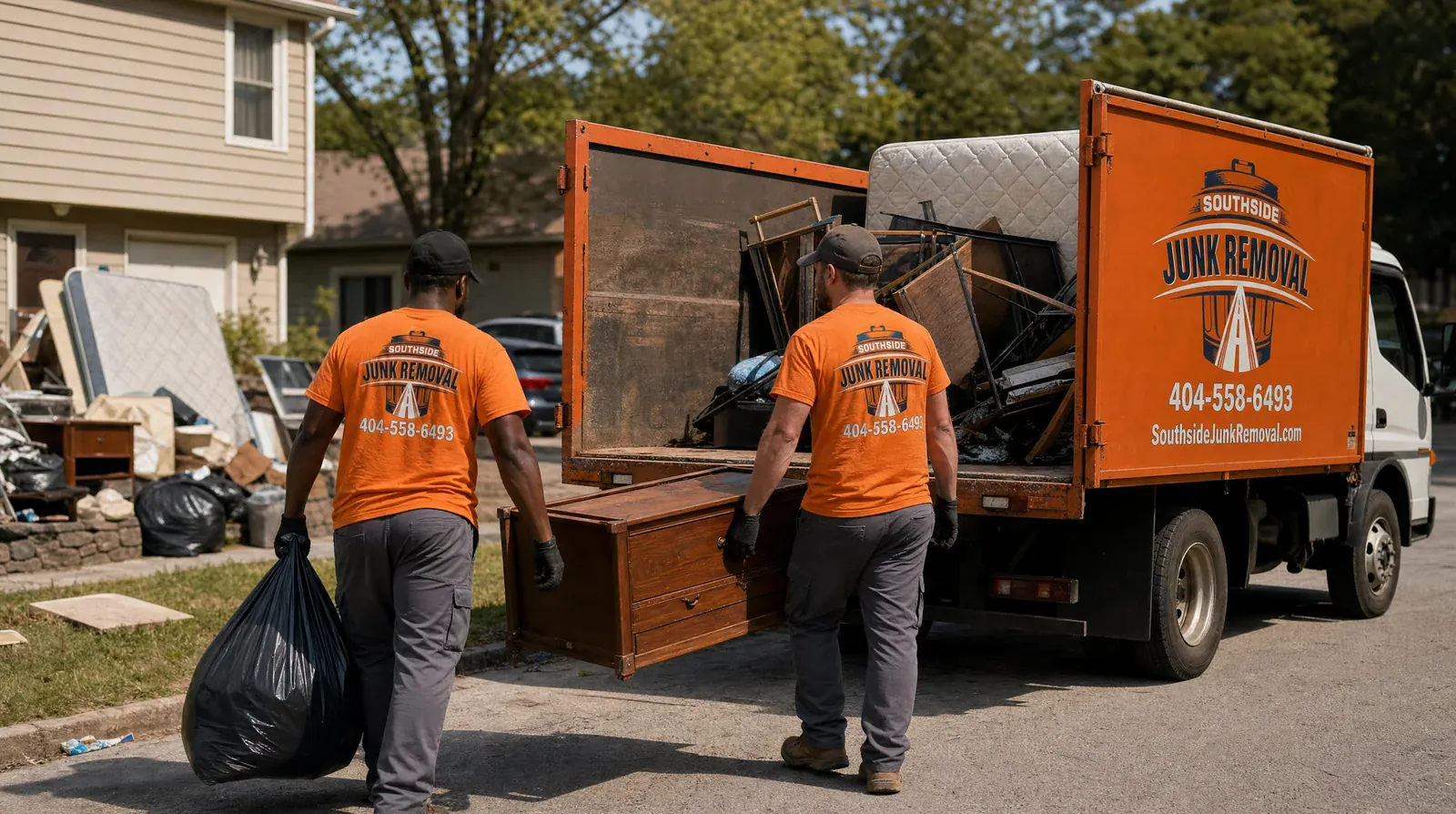 Eviction cleanouts by Southside Junk Removal in metro Atlanta