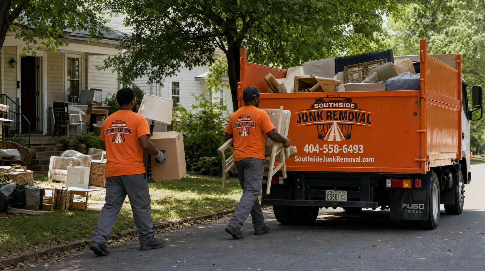 House cleanouts by Southside Junk Removal in metro Atlanta