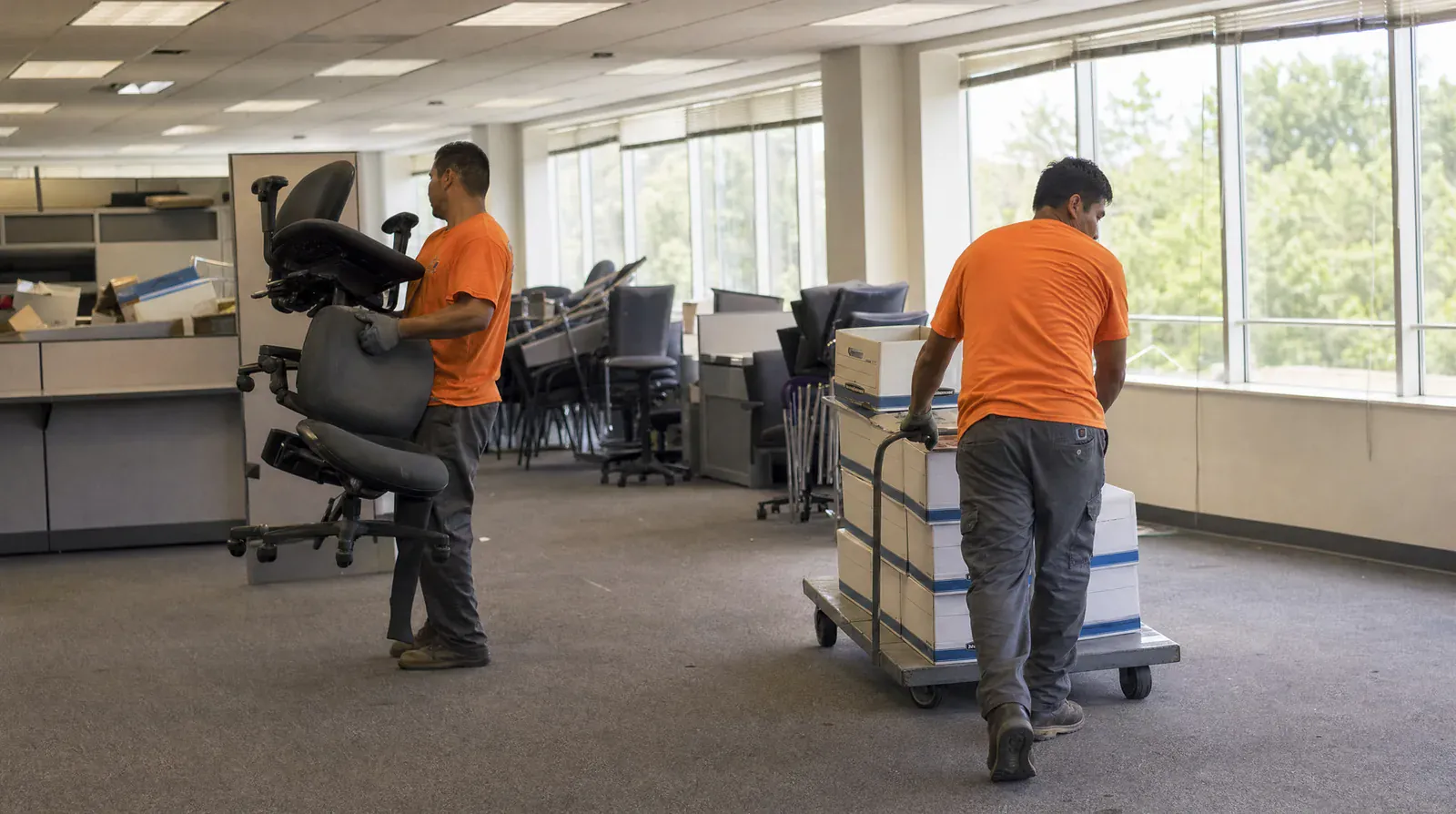 Office cleanouts by Southside Junk Removal in metro Atlanta